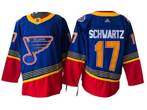 CAMISETA ST. LOUIS BLUES 19-24 THROWBACK EDITION #SCHWARTZ #17