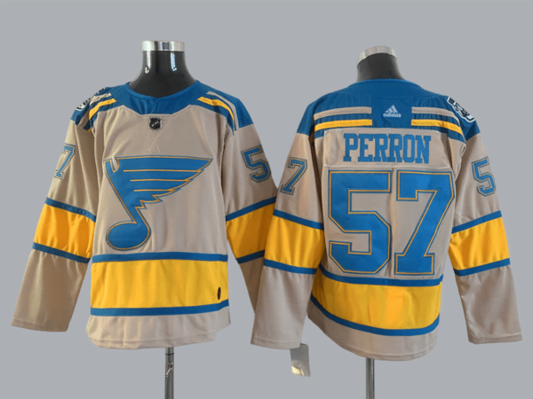 Camiseta St. Louis Blues 21-22 Winter Classic #PERRON #57