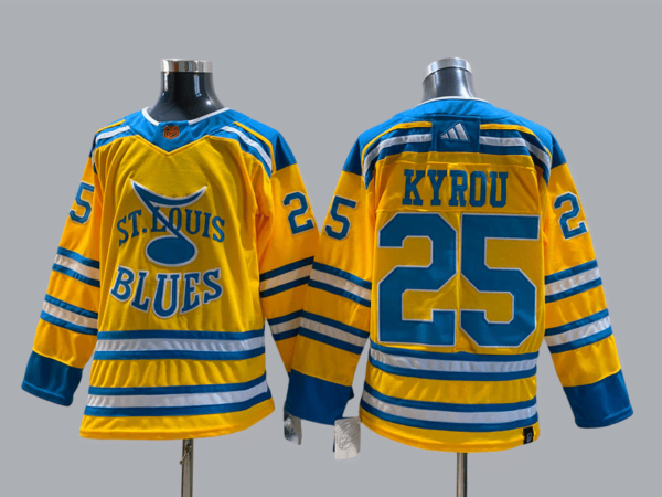 Camiseta St. Louis Blues 22-23 Reverse Retro #KYROU #25