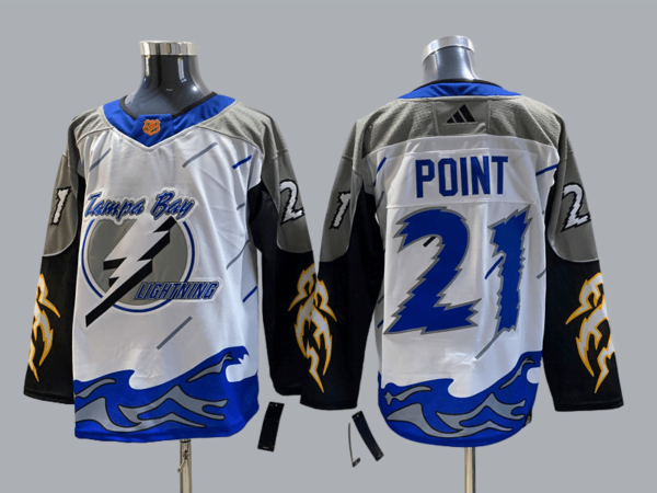 Camiseta Tampa Bay Lightning 22-23 Reverse Retro Edition #POINT #21