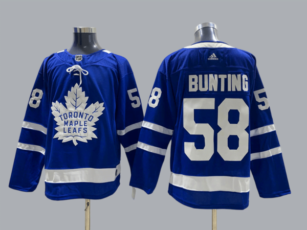 Camiseta Toronto Maple Leafs 17-24 Home #BUNTING #58