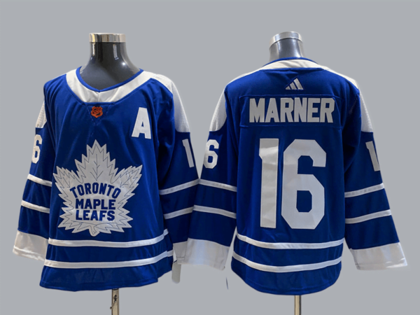 Camiseta Toronto Maple Leafs 22-23 Reverse Retro #MARNER #16