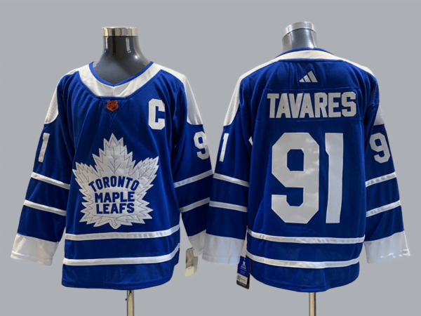 Camiseta Toronto Maple Leafs 22-23 Reverse Retro #TAVARES #91