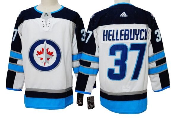 Camiseta Winnipeg Jets 17-23 Away #HELLEBUYCK #37