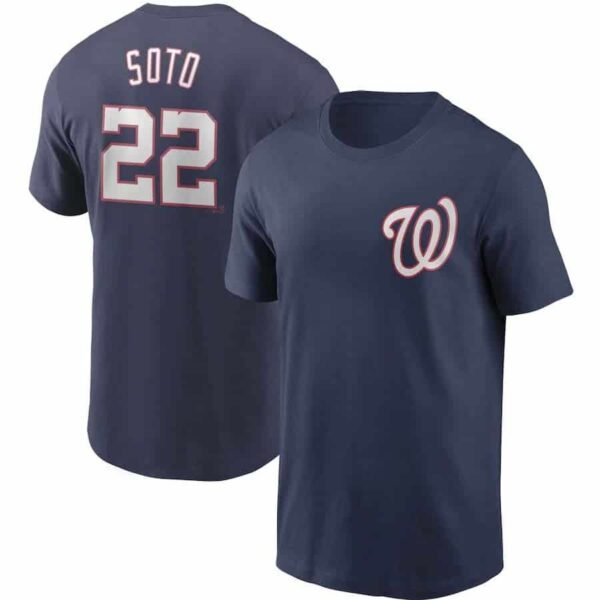 Camiseta Washington Nationals KO3868 #Soto #22 (2COLORES)