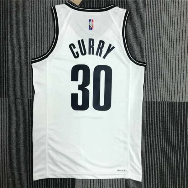 Camiseta Brooklyn Nets 20-21 Home #Curry #30 - Imagen 2