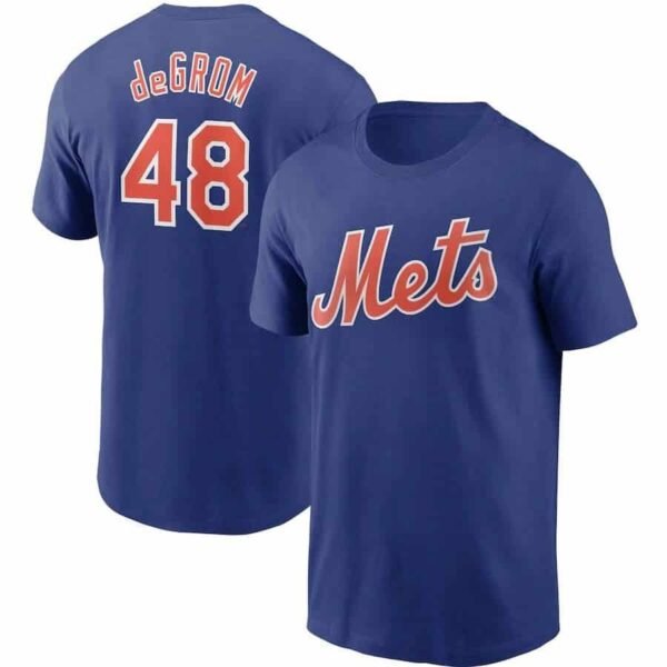 Camiseta New York Mets QA5425 #deGrom #48 (2COLORES) - Imagen 2