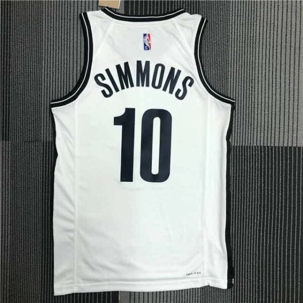 Camiseta Brooklyn Nets 20-21 Home #Simmons #10 - Imagen 2