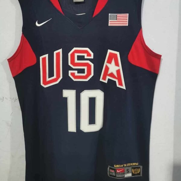 Camiseta Seleccion Nacional Usa Retro 2008 Away #Bryant #10