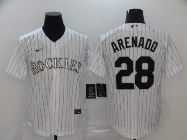 CAMISETA COLORADO ROCKIES 19-20 HOME #ARENADO #28