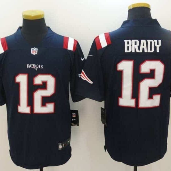 CAMISETA NEW ENGLAND PATRIOTS HOME #BRADY #12
