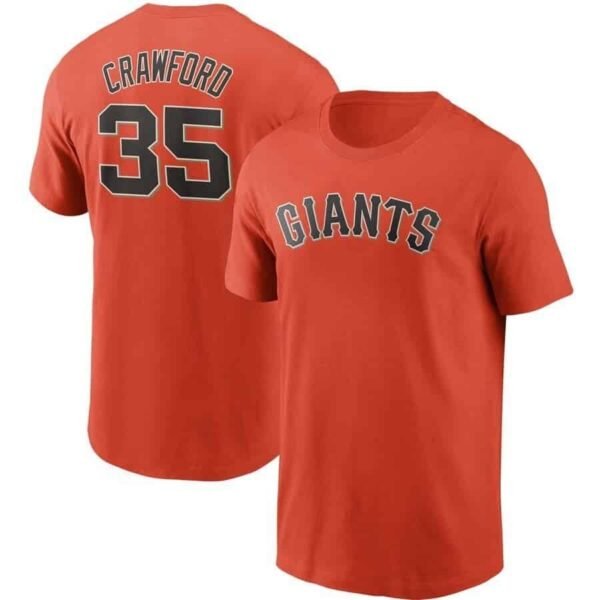 Camiseta San Francisco Giants AL5923 #Crawford #35 (2COLORES) - Imagen 2