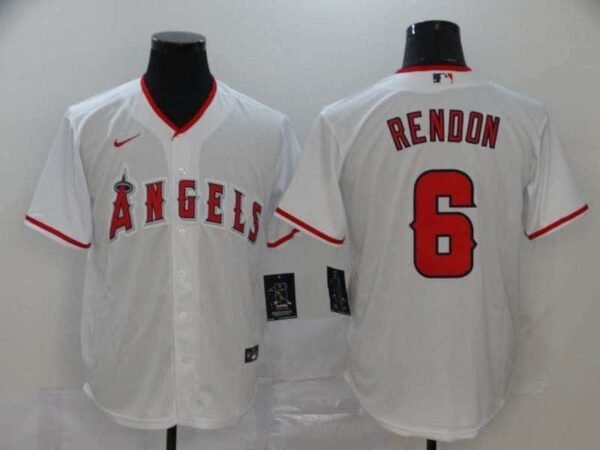 CAMISETA LOS ANGELES ANGELS 19-20 HOME #RENDON #6