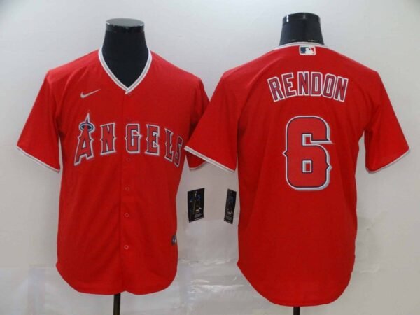 CAMISETA LOS ANGELES ANGELS 19-20 ALTERNATE 2 #RENDON #6