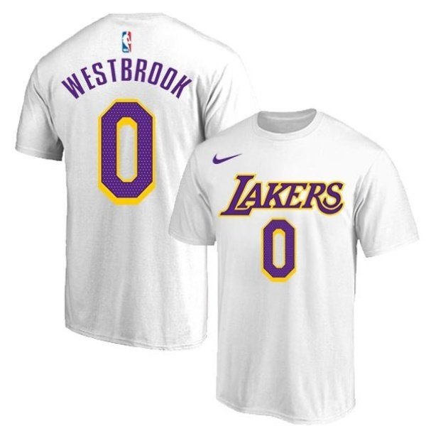 Camiseta Los Angeles Lakers 5367B3 #Westbrook #0 (4COLORES) - Imagen 3