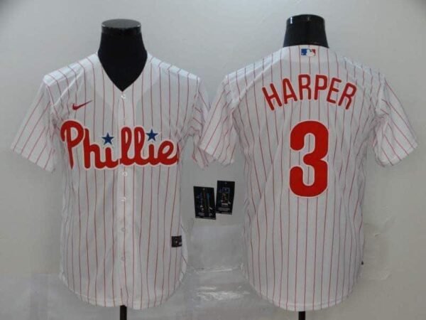 CAMISETA PHIALDELPHIA PHILLIES 19-20 HOME #HARPER #3