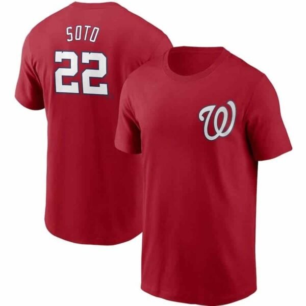 Camiseta Washington Nationals KO3868 #Soto #22 (2COLORES) - Imagen 2