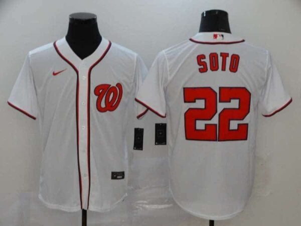 CAMISETA WASHINGTON NATIONALS 19-20 HOME #SOTO #22