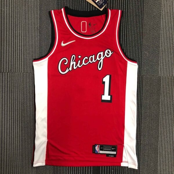 Camiseta Chicago Bulls 21-22 City Edition #Rose #1