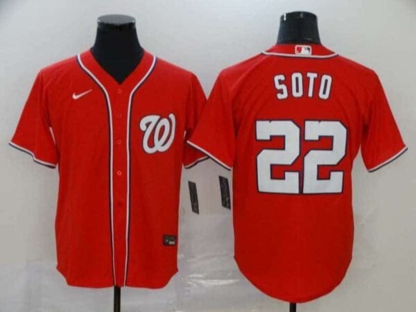 CAMISETA WASHINGTON NATIONALS 19-20 ALTERNATE 4 #SOTO #22