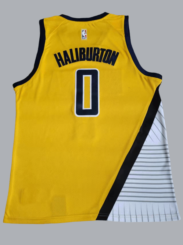 CAMISETA INDIANA PACERS 23-24 STATEMENT EDITION #HALIBURTON #0 - Imagen 2