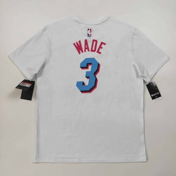 Camiseta Miami Heat #Wade #3 2TDFWK - Imagen 2