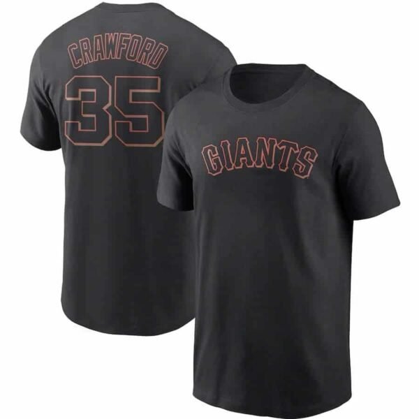 Camiseta San Francisco Giants AL5923 #Crawford #35 (2COLORES)