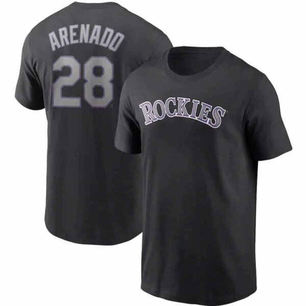 Camiseta Colorado Rockies PXT5H2 #Arenado #28 (2COLORES)