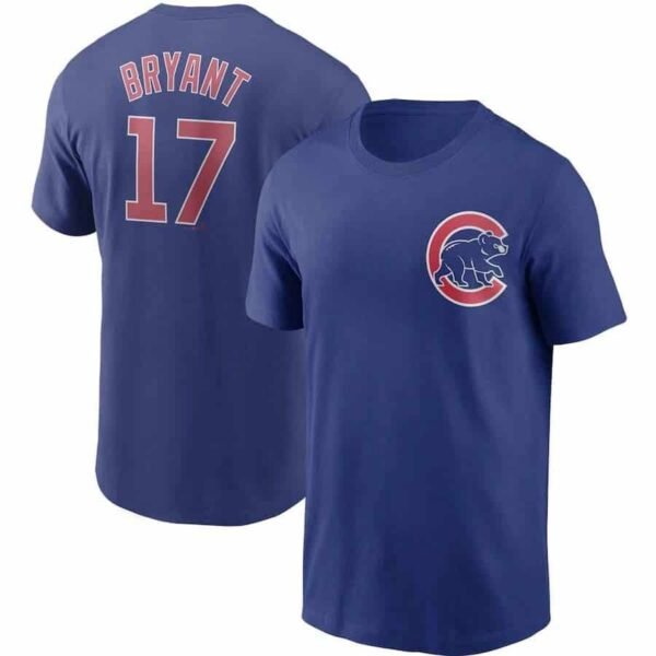 Camiseta Chicago Cubs EVQ6W2 #Bryant #17