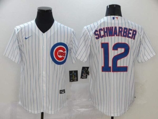 CAMISETA CHICAGO CUBS 19-20 HOME #SCHWARBER #12