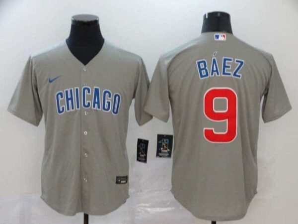 CAMISETA CHICAGO CUBS 19-20 AWAY #BAEZ #9