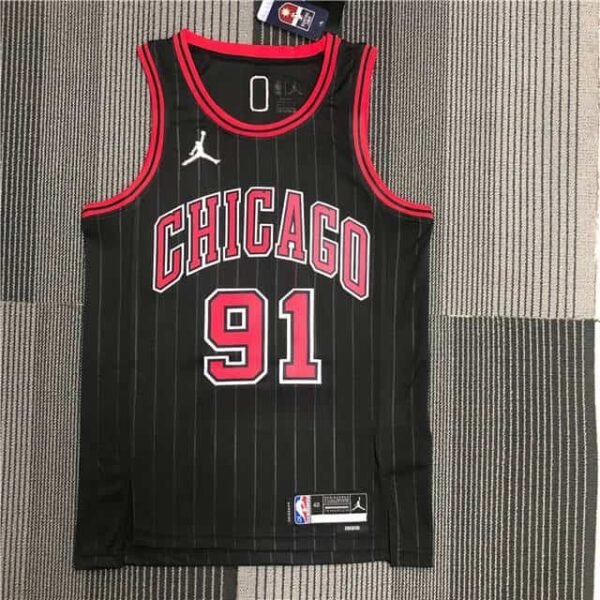 Camiseta Chicago Bulls 20-21 Statement Edition #Rodman #91