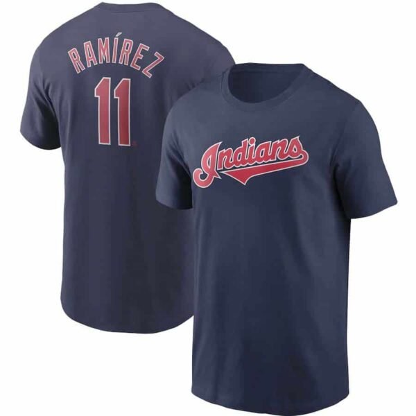 Camiseta Cleveland Guardians JQK26S #Ramirez #11