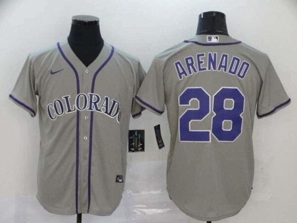 CAMISETA COLORADO ROCKIES 19-20 AWAY #ARENADO #28