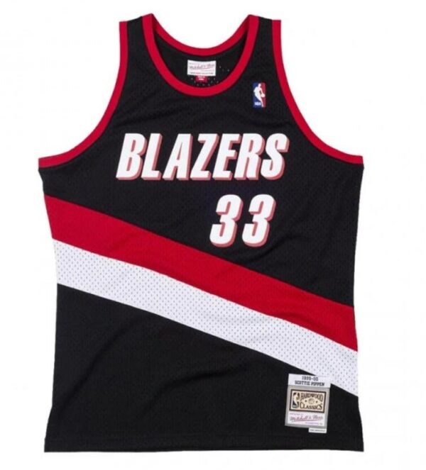 Camiseta Portland Trail Blazers 99-00 Retro HARDWOOD CLASSIC #PIPPEN #33 B6HSNS