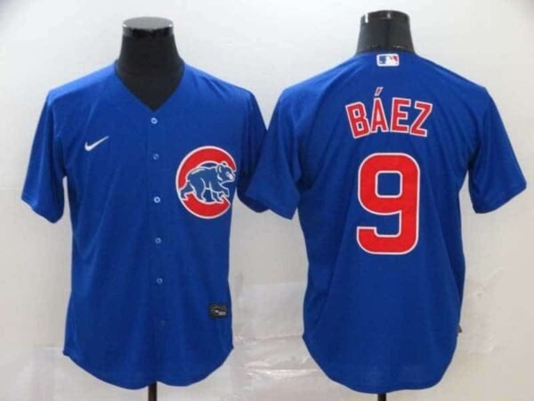 CAMISETA CHICAGO CUBS 19-20 ALTERNATE #BAEZ #9