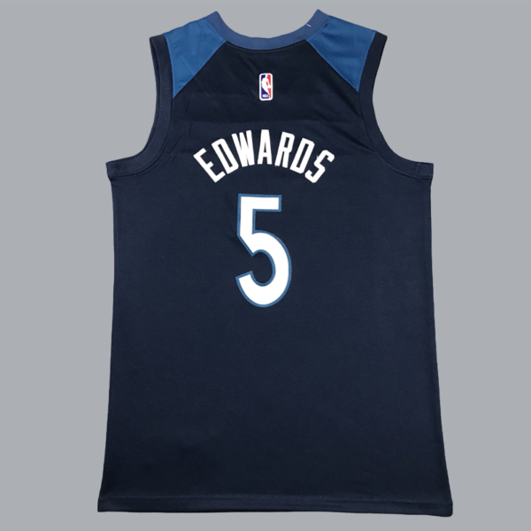 CAMISETA MINNESOTA TIMBERWOLVES 23-24 ICON EDITION #EDWARDS #5 - Imagen 2