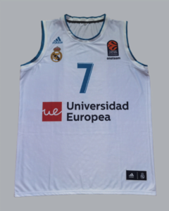 CAMISETA REAL MADRID 17-18 RETRO HOME #DONCIC #7