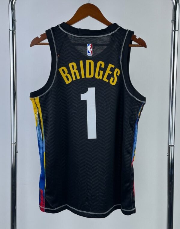 Camiseta Brooklyn Nets 20-21 City Edition #BRIDGES #1 - Imagen 2