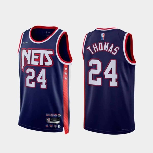 Camiseta Brooklyn Nets 21-22 City Edition #Thomas #24