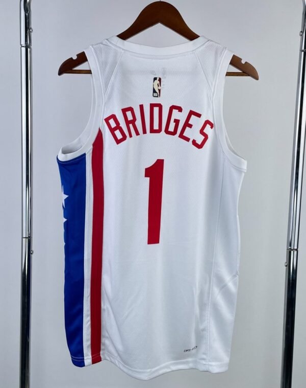 Camiseta Brooklyn Nets 22-23 Classic Edition #BRIDGES #1 - Imagen 2