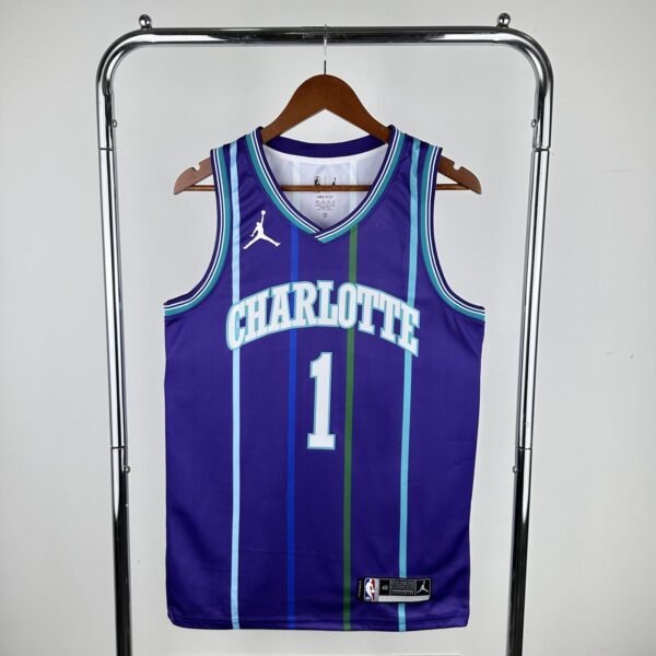 Camiseta Charlotte Hornets 19-20 Retro Classic Edition #BALL #1