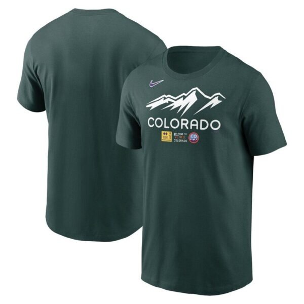 Camiseta Colorado Rockies 5LY994