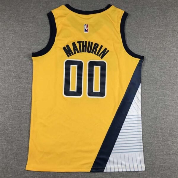 Camiseta Indiana Pacers 22-23 Statement Edition #Mathurin #00 - Imagen 2