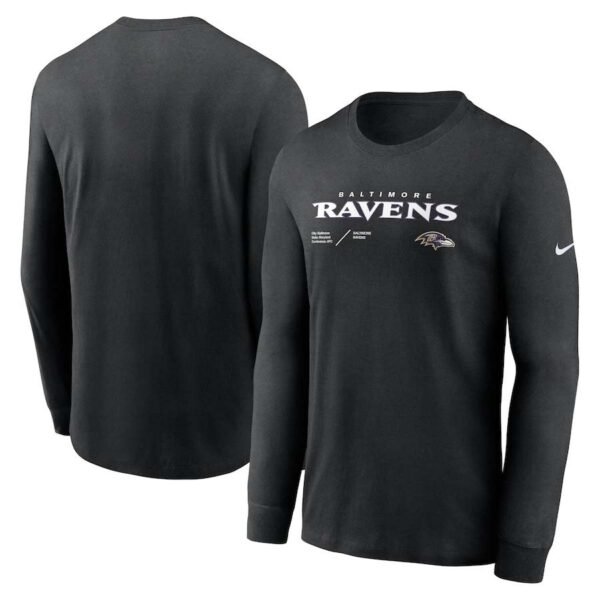 Camiseta Larga Baltimore Ravens GJ94Y9