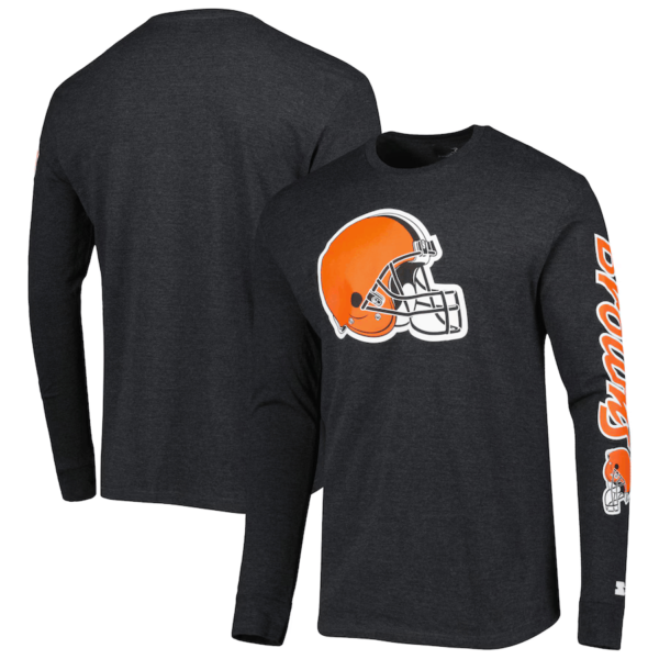 Camiseta Larga Cleveland Browns 4XKGSQ (2COLORES) - Imagen 2