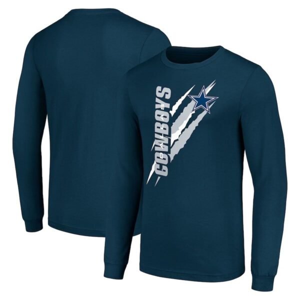 Camiseta Larga Dallas Cowboys JWV5TU (2COLORES) - Imagen 2