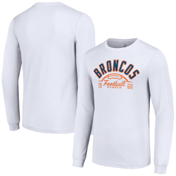 Camiseta Larga Denver Broncos BD9LMV (3COLORES) - Imagen 2