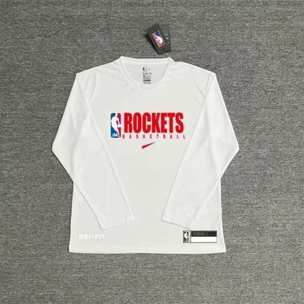 Camiseta Larga Houston Rockets 7U43YR