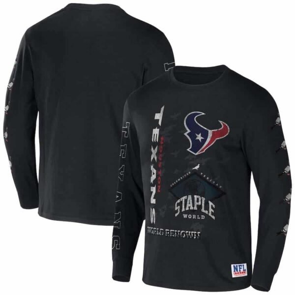 Camiseta Larga Houston Texans 4RQ763